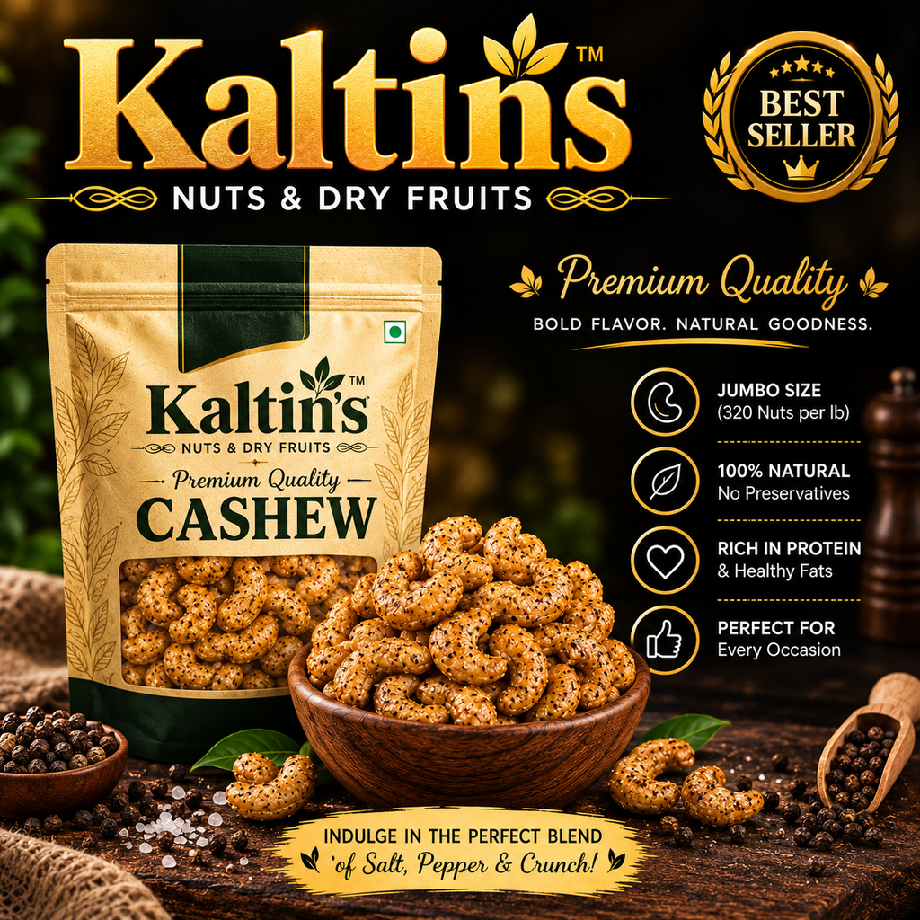 Kaltin's Salt-Pepper Cashews